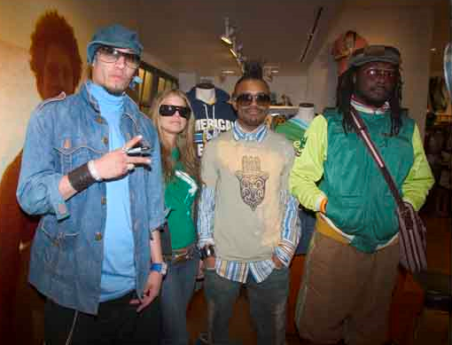 Blanche Agency Black Eyed Peas at American Eagle