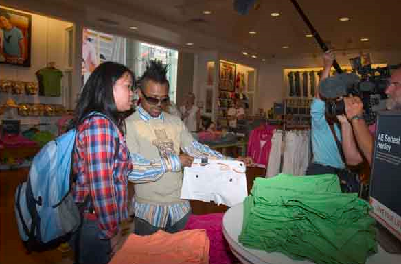Blanche Agency Black Eyed Peas at American Eagle